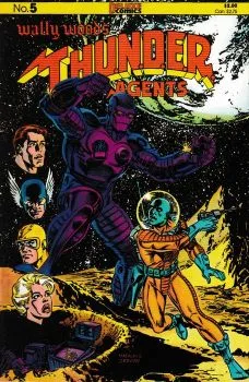 Cover of T.H.U.N.D.E.R. On The Moon