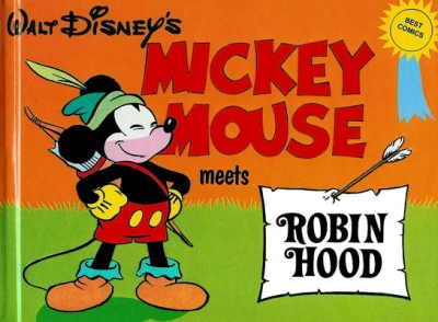 Cover of Mickey Mouse Meets Robin Hood