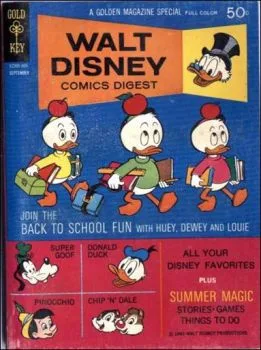 Cover of Join the back to School fun with Huey Dewey and Louie