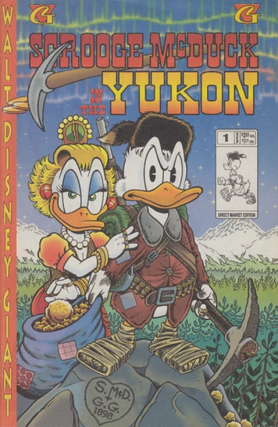 Cover of Scrooge McDuck in the Yukon
