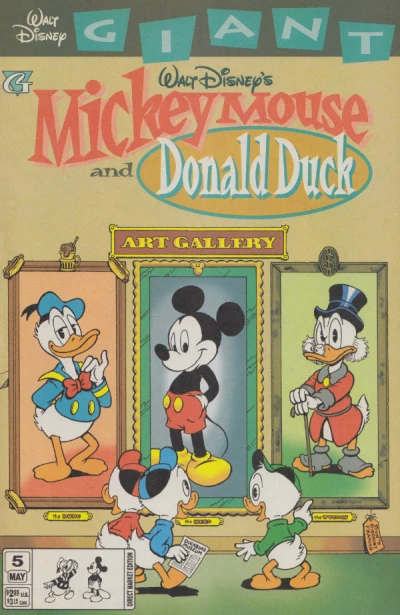 Cover of Mickey Mouse and Donald Duck
