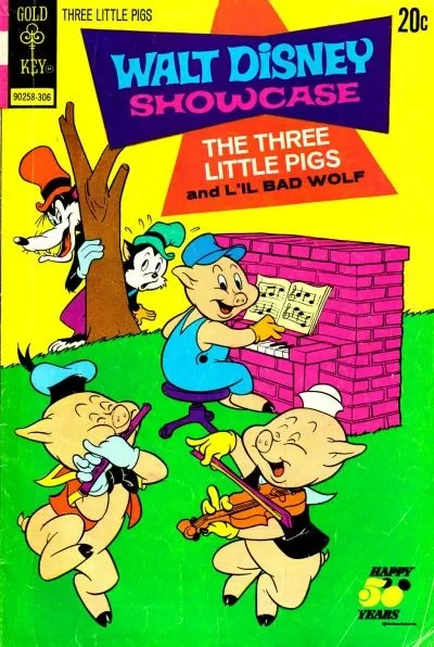 Cover of The Three Little Pigs and Li'l Bad Wolf