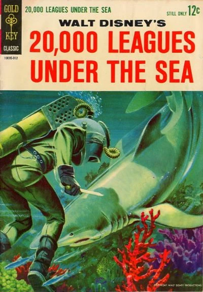 Cover of Walt Disney's 20,000 Leagues Under The Sea