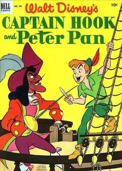 Cover of Walt Disney's Captain Hook and Peter Pan
