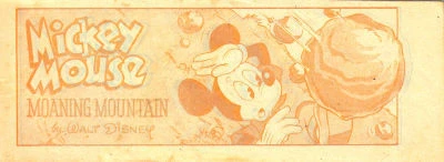 Cover of Mickey Mouse: Moaning Mountain