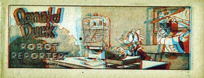 Cover of Donald Duck in Robot Reporter