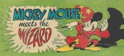 Cover of Mickey Mouse Meets the Wizard