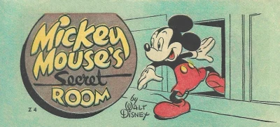 Cover of Mickey Mouse's Secret Room