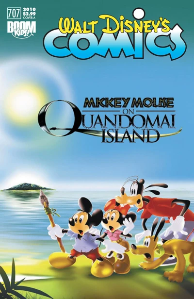 Cover of Mickey Mouse on Quandomai Island, Part 1