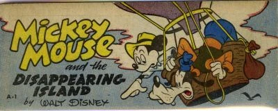 Cover of Mickey Mouse and the Disappearing Island