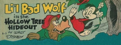 Cover of Li'l Bad Wolf in the Hollow Tree Hideout