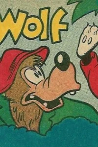 Li'l Bad Wolf in the Hollow Tree Hideout