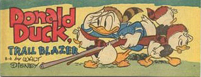 Cover of Donald Duck, Trail Blazer