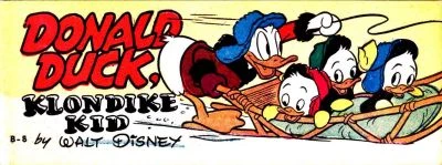Cover of Donald Duck, Klondike Kid