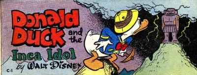 Cover of Donald Duck and the Inca Idol