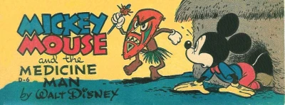 Cover of Mickey Mouse and the Medicine Man