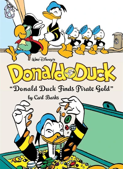 Cover of Donald Duck Finds Pirate Gold