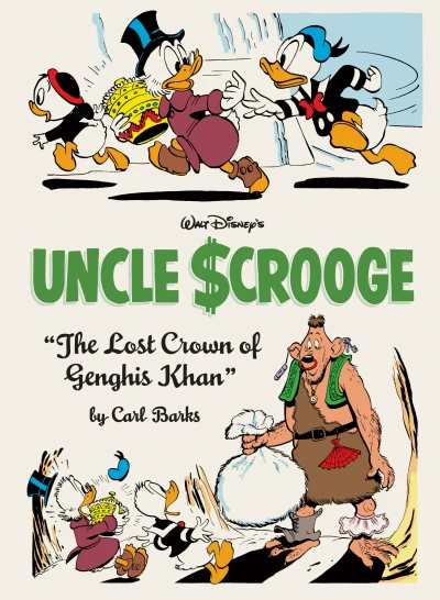 Cover of Walt Disney's Uncle Scrooge: The Lost Crown of Genghis Khan