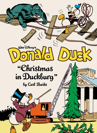 Cover of Walt Disney's Donald Duck: Christmas in Duckburg