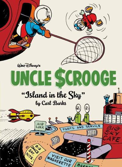 Cover of Walt Disney's Uncle Scrooge: Island in the Sky