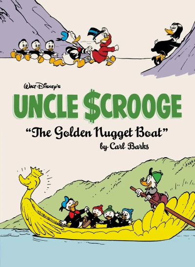 Cover of Walt Disney's Uncle Scrooge: The Golden Nugget Boat