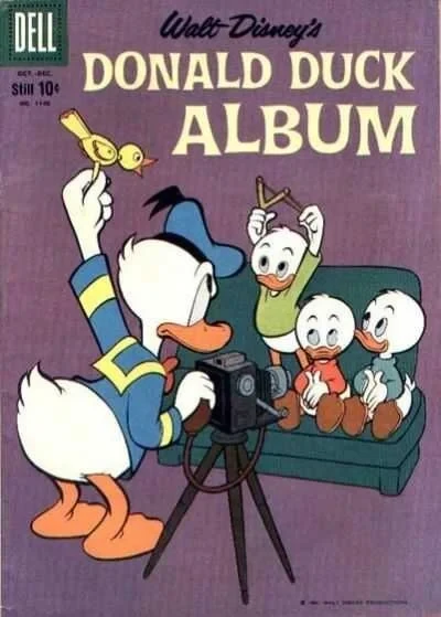 Cover of Walt Disney's Donald Duck Album