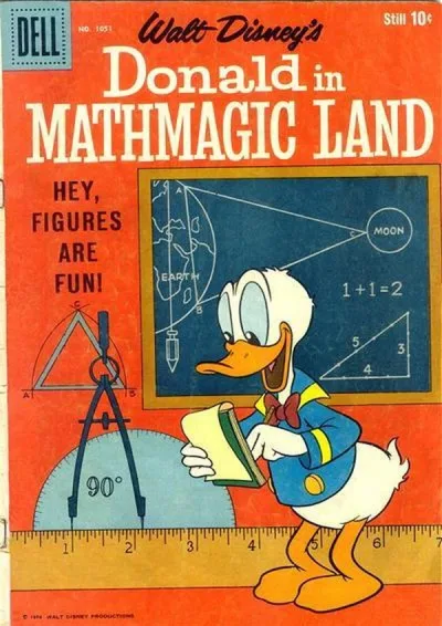 Cover of Walt Disney's Donald In Mathmagic Land