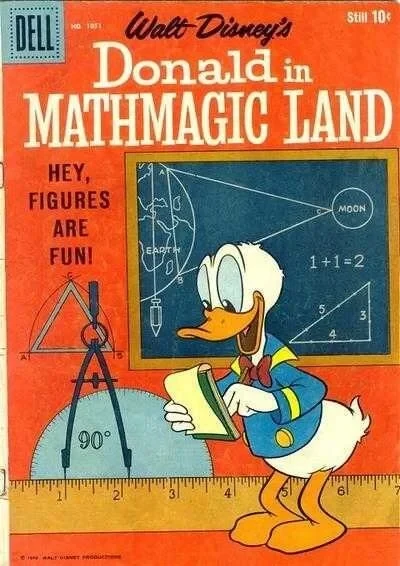 Cover of Walt Disney's Donald In Mathmagic Land