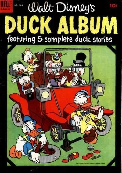 Cover of Walt Disney's Duck Album