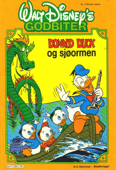 Cover of Donald Duck og sjoormen