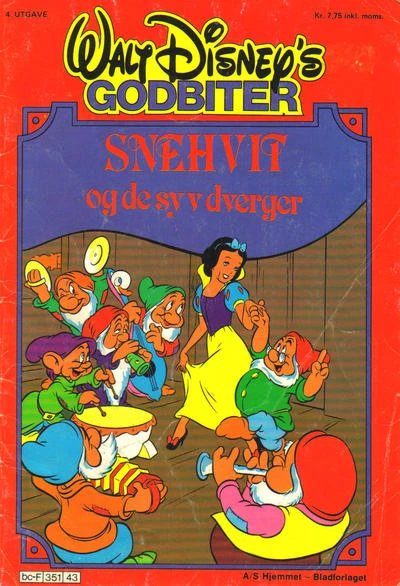 Cover of Snehvit og sy v dverger