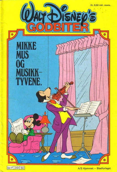Cover of Mikke Mus Og Musikk-Tyvene