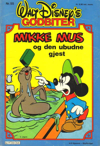 Cover of Mikke Mus og den gjest