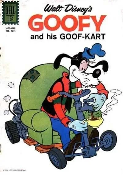 Cover of Walt Disney's Goofy and his Goof-Kart