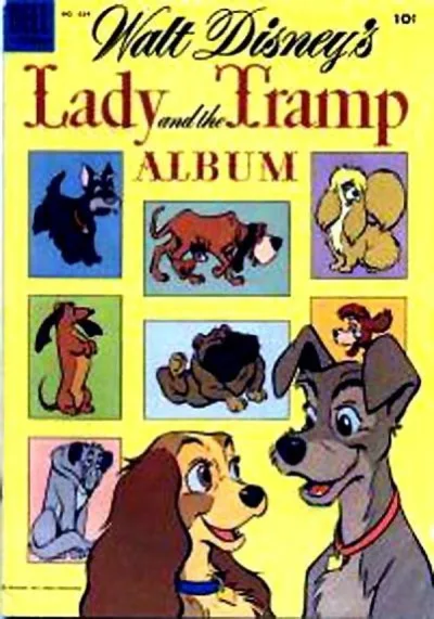 Cover of Walt Disney's Lady and the Tramp Album