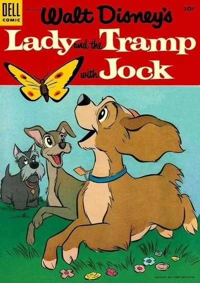 Cover of Walt Disney's Lady and the Tramp with Jock