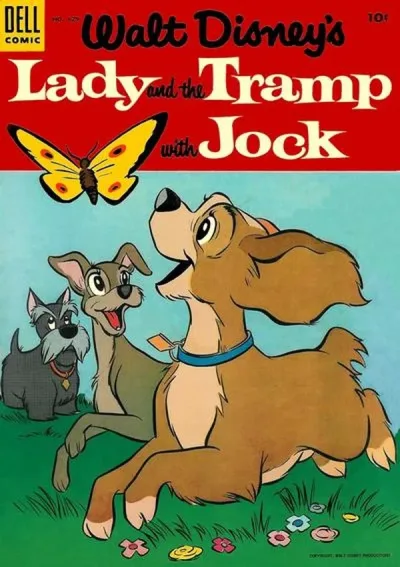 Cover of Walt Disney's Lady and the Tramp with Jock