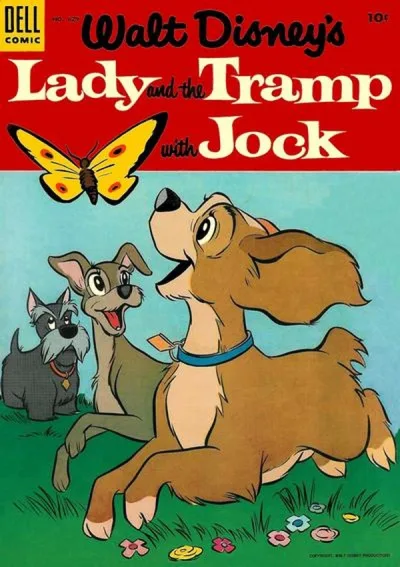 Cover of Walt Disney's Lady and the Tramp with Jock