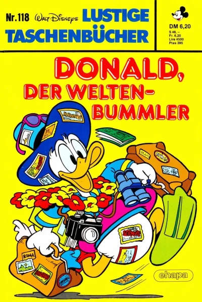 Cover of Donald, der Weltenbummler