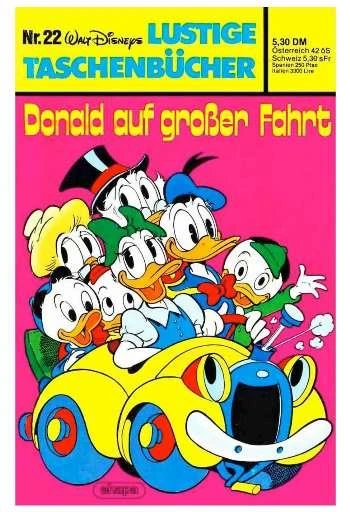 Cover of Donald auf großer Fahrt