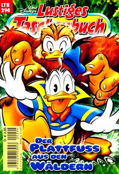 Cover of Der Plattfuss aus den Wäldern