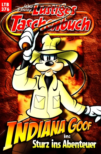 Cover of INDIANA GOOF in: Sturz ins Abenteuer