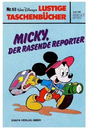 Cover of Micky, der rasende Reporter