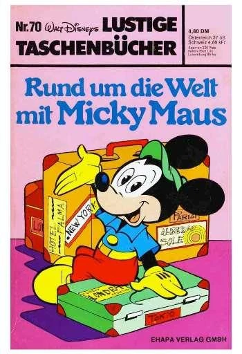 Cover of Rund um die Welt mit Micky Maus