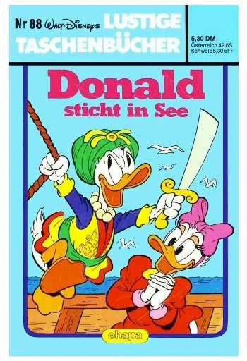 Cover of Donald sticht in See