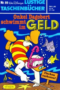Onkel Dagobert schwimmt im Geld