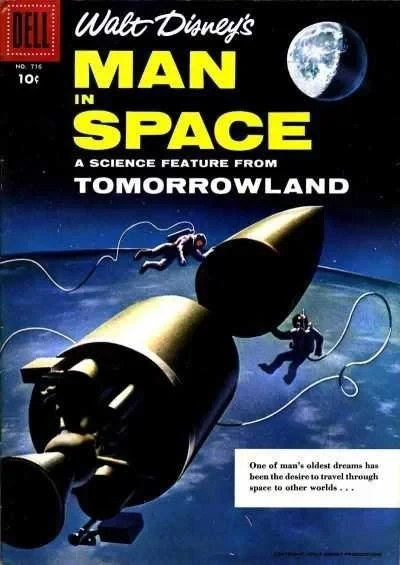 Cover of Walt Disney's Man in Space