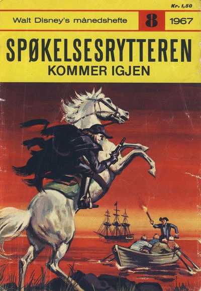 Cover of Spøkelsesrytteren kommer igjen