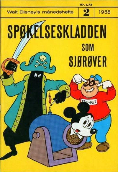Cover of Spøkelseskladden som sjørøver