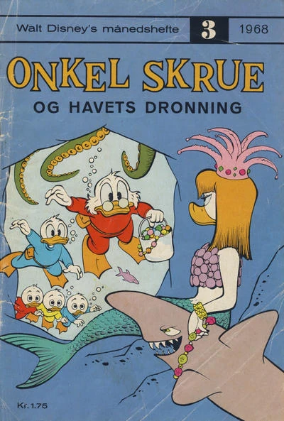 Cover of Onkel Skrue og Havets dronning
